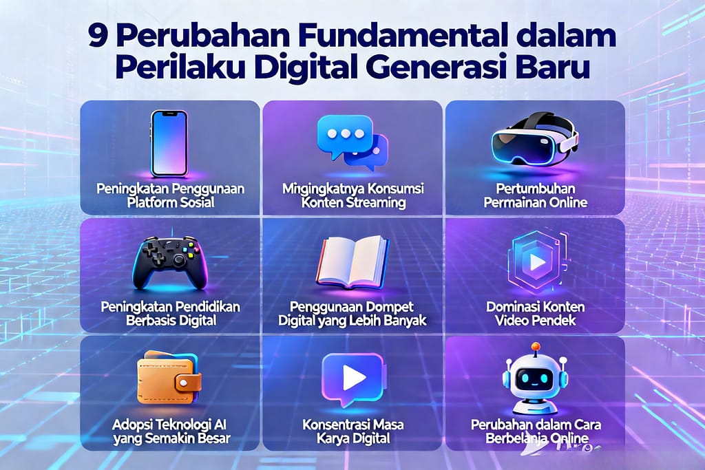game online modern dan perilaku digital generasi