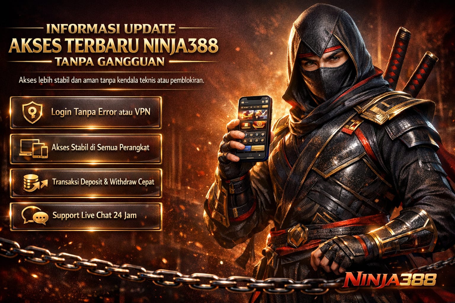 Update Akses Terbaru Ninja388